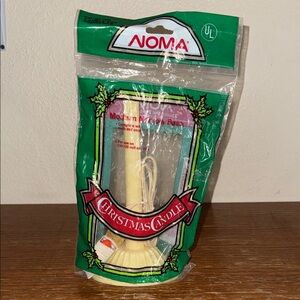 Vintage Noma Christmas Candle